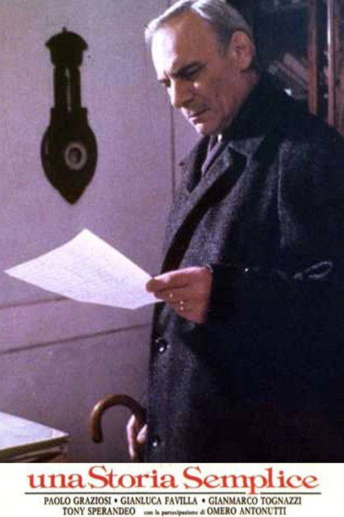 Una storia semplice постер