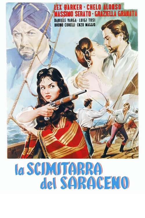 La scimitarra del Saraceno постер