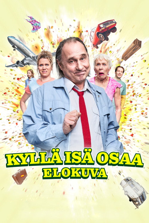 Kyllä isä osaa постер