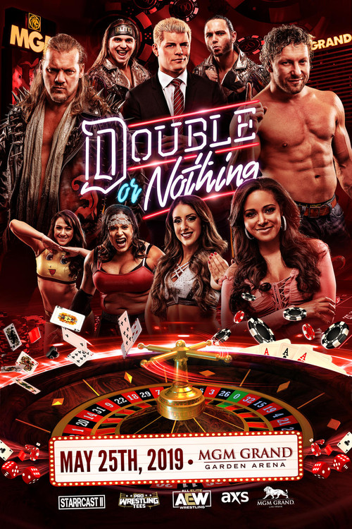 AEW Double or Nothing 2019 постер