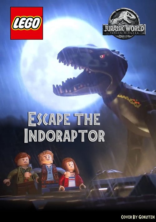 LEGO Мир Юрского Периода: Побег от Индораптора постер
