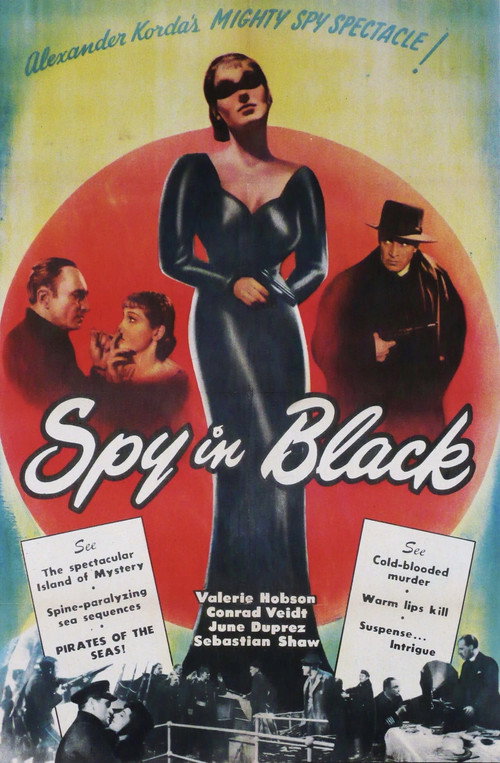 The Spy in Black постер
