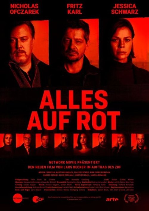 Alles auf Rot постер