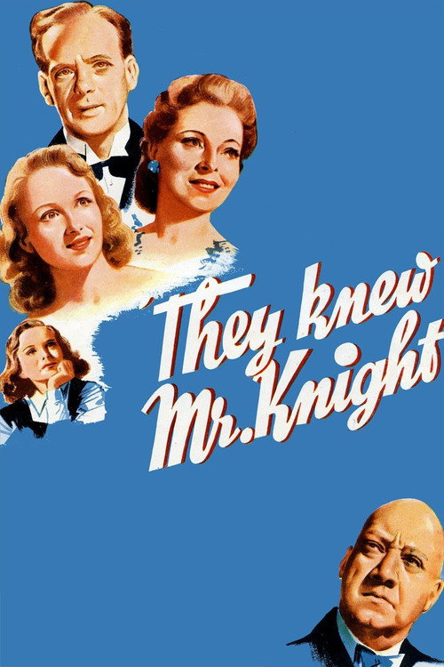 They Knew Mr. Knight постер