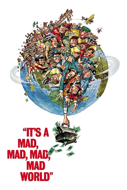 It's a Mad, Mad, Mad, Mad World постер