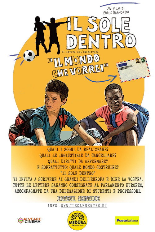 Il sole dentro постер
