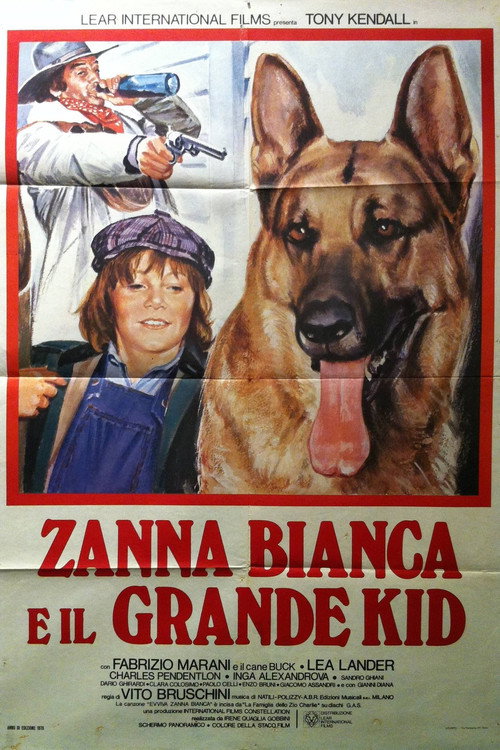Zanna Bianca e il grande Kid постер