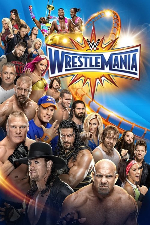 WWE WrestleMania 33 постер