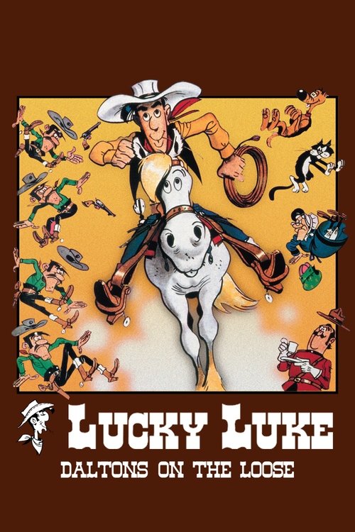 Lucky Luke : Les Dalton en cavale постер