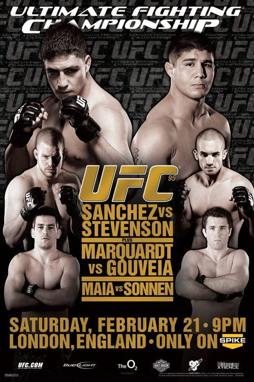 UFC 95: Sanchez vs Stevenson постер