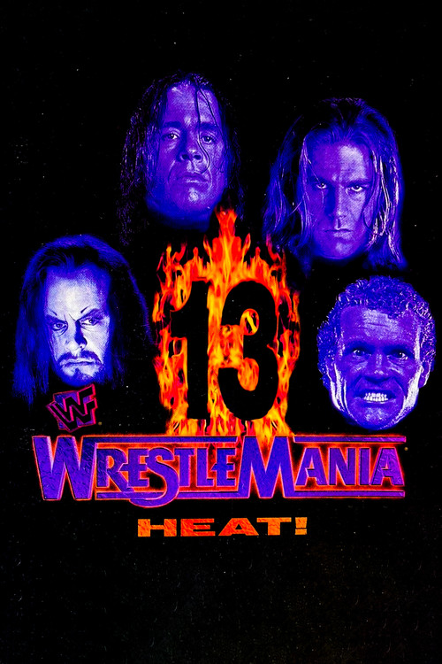 WWE WrestleMania 13 постер