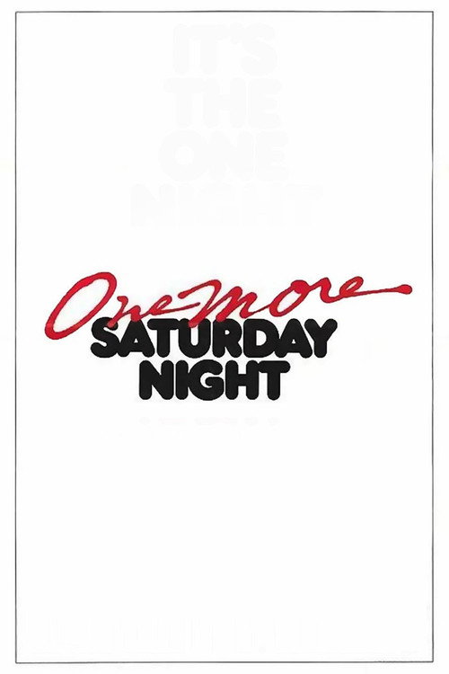 One More Saturday Night постер