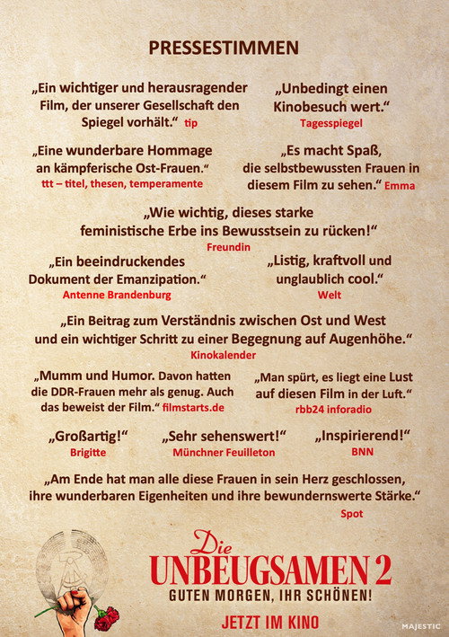 Die Unbeugsamen 2 - Guten Morgen, ihr Schönen! постер