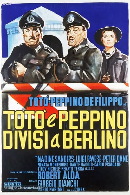 Totò e Peppino divisi a Berlino постер