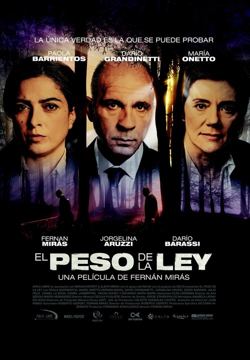 El peso de la ley постер