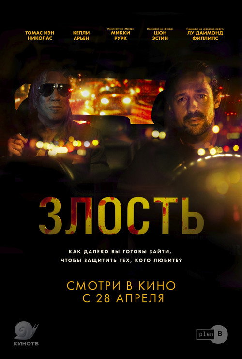 Злость постер