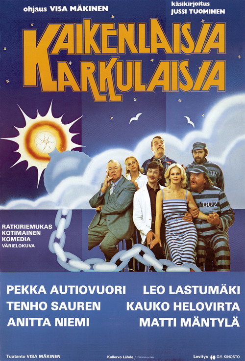 Kaikenlaisia karkulaisia постер