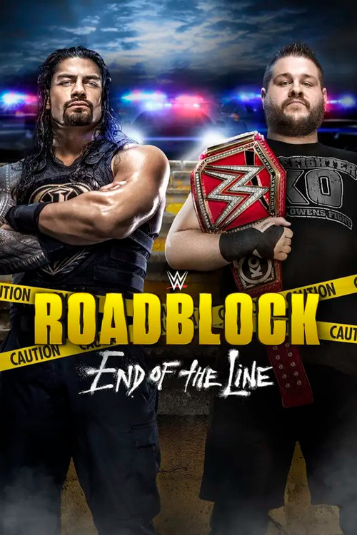 WWE Roadblock: End of the Line 2016 постер