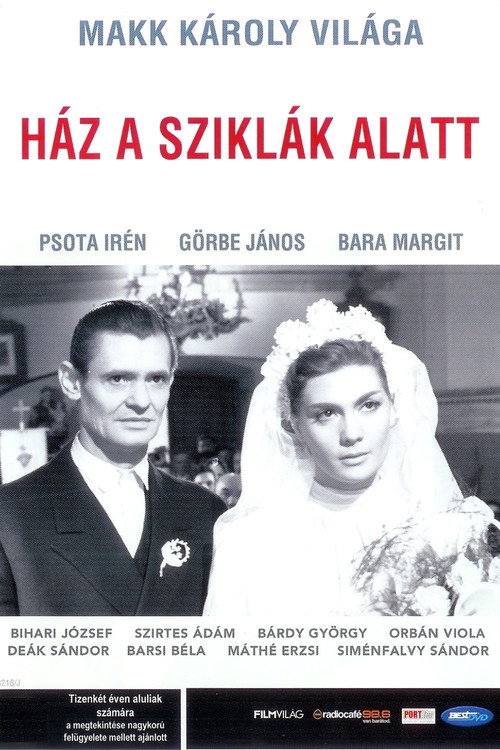 Домик под скалами постер