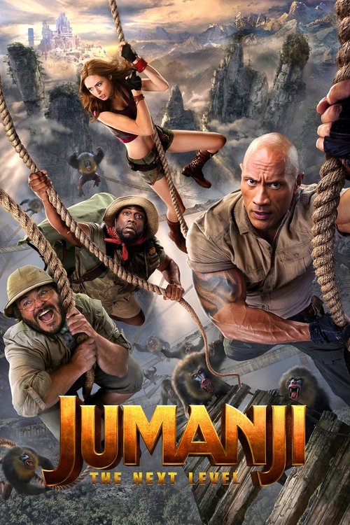 Jumanji: The Next Level постер