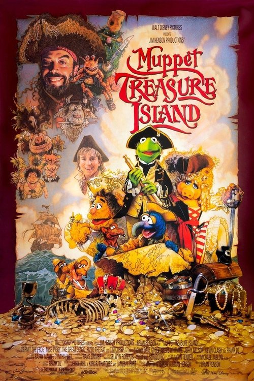 Muppet Treasure Island постер