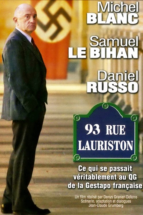 93, rue Lauriston постер