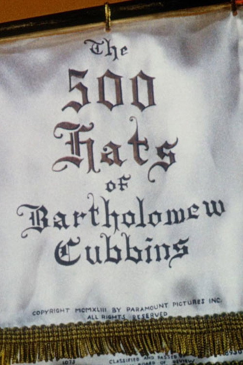 500 Hats of Bartholomew Cubbins постер