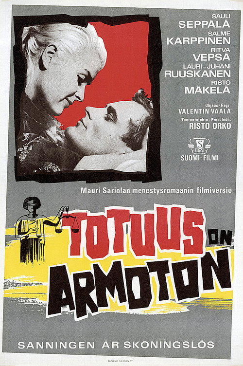 Totuus on armoton постер