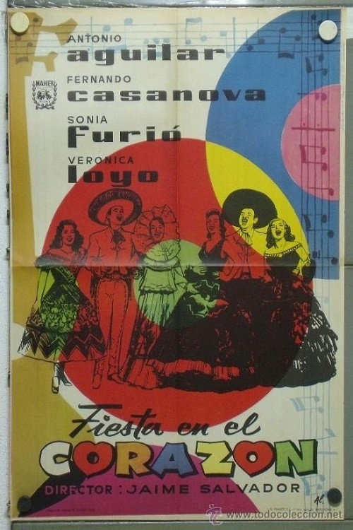 Fiesta en el corazón постер