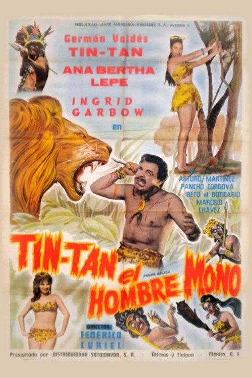 Tin-Tán El Hombre Mono постер