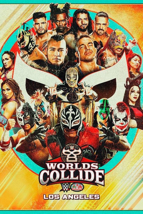 WWE/AAA Worlds Collide 2025 постер