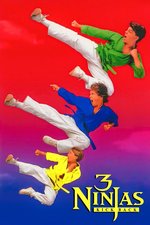 3 Ninjas Kick Back постер