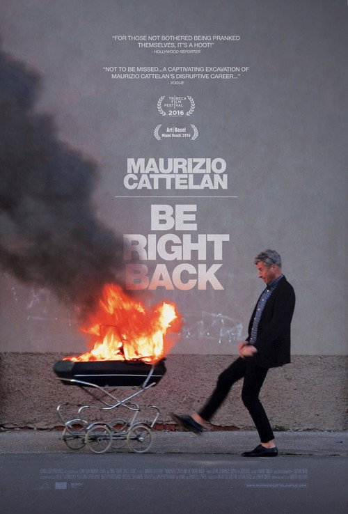 Maurizio Cattelan: Be Right Back постер