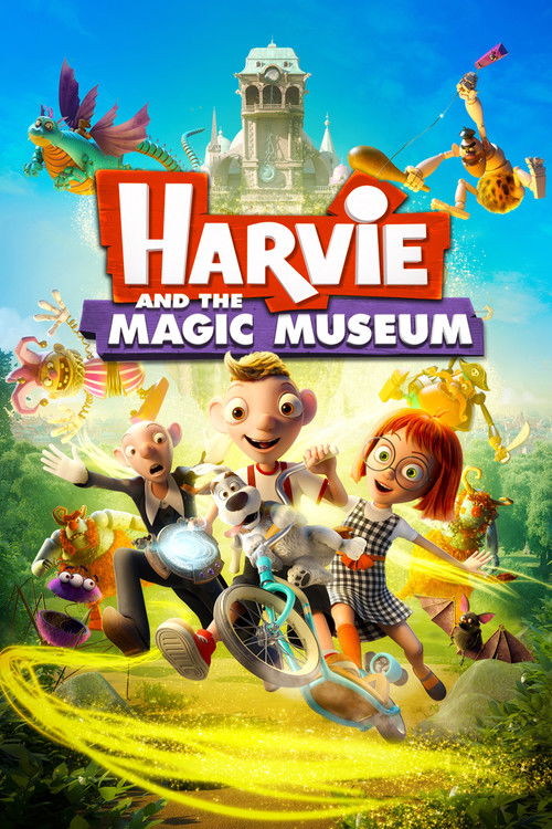 Harvie and the Magic Museum постер