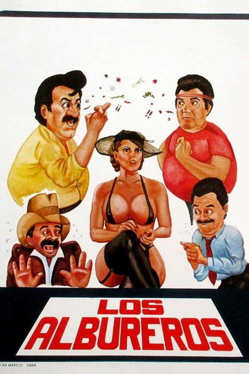 Los albureros постер