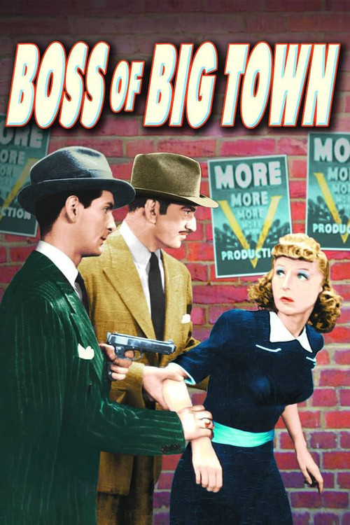 The Boss of Big Town постер