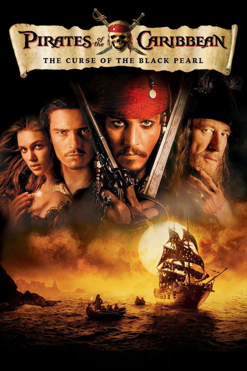 Pirates of the Caribbean: The Curse of the Black Pearl постер
