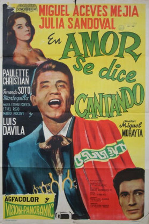 Amor se dice cantando постер