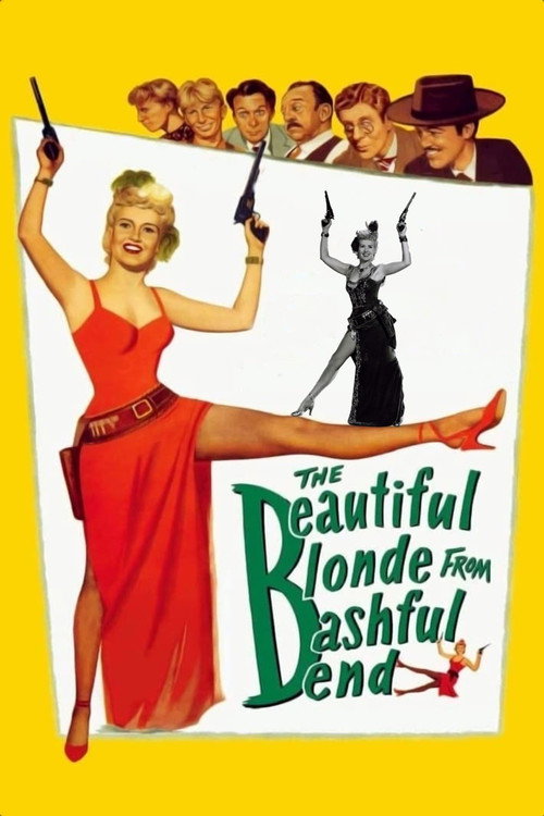 The Beautiful Blonde from Bashful Bend постер