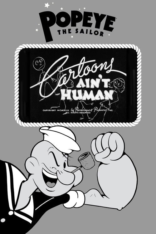 Cartoons Ain't Human постер