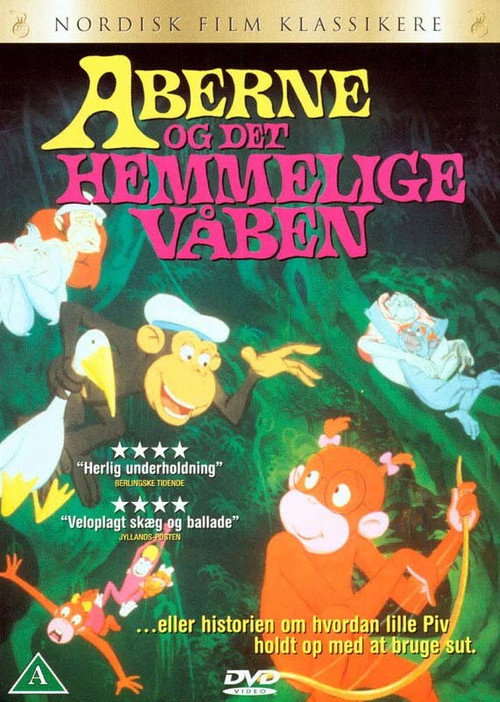 Aberne og det hemmelige våben постер
