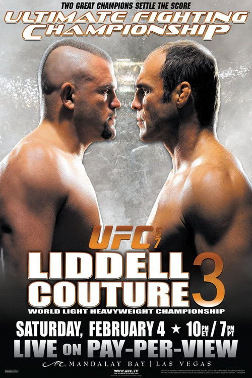 UFC 57: Liddell vs. Couture 3 постер