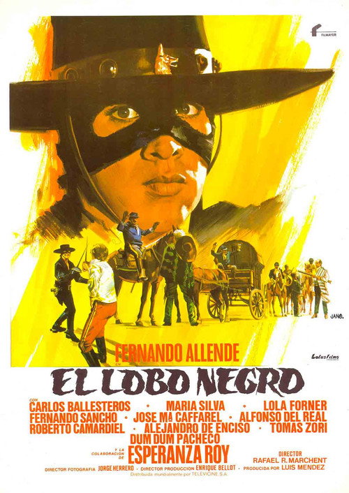 El lobo negro постер