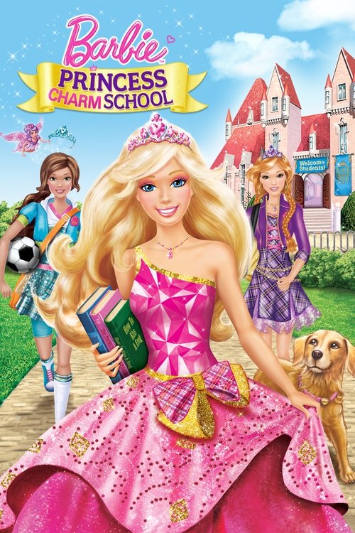 Barbie: Princess Charm School постер