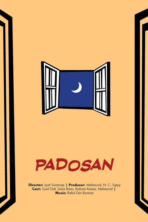 Padosan постер