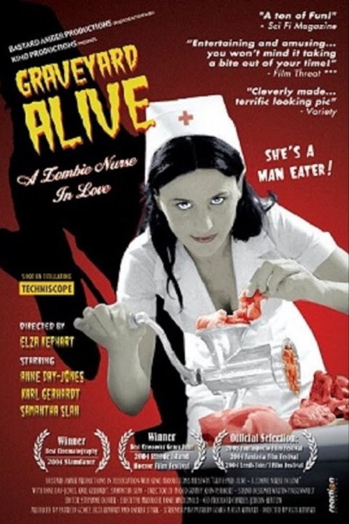 Graveyard Alive: A Zombie Nurse in Love постер