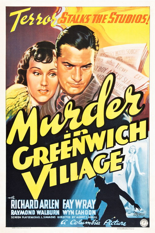 Murder in Greenwich Village постер