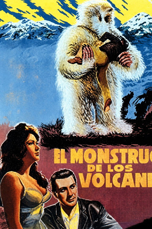 El monstruo de los volcanes постер