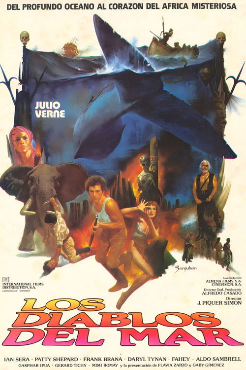 Los diablos del mar постер