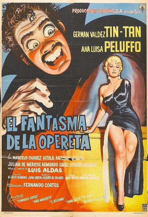 El fantasma de la opereta постер